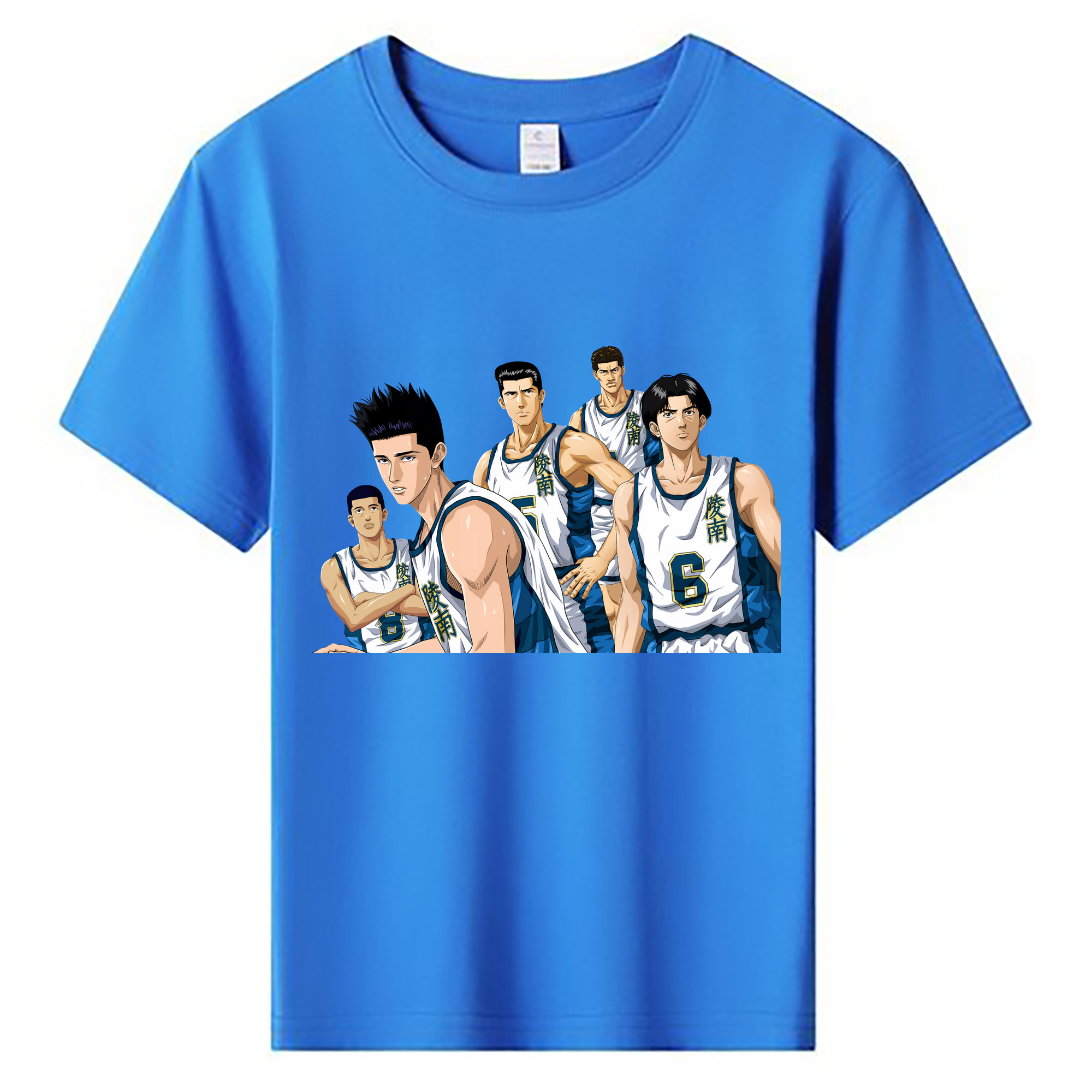 （画像用） SLAM DUNK／スラムダンク 綿100％キッズTシャツ（フロントプリント）